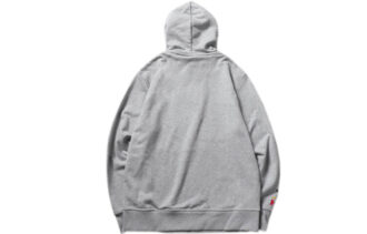 PUMA x Helly Hansen Kapüşonlu Üst “Gri Kırmızı”