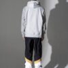 PUMA x Helly Hansen Kapüşonlu Üst “Gri Kırmızı”