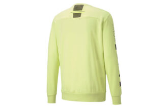 PUMA x Helly Hansen Unisex Yuvarlak Yaka Sweatshirt Sarı