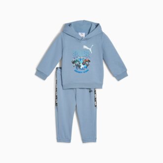 PUMA x HOT WHEELS™ MONSTER TRUCKS Bebek Sweatshirt ve Eşofman Altı Seti
