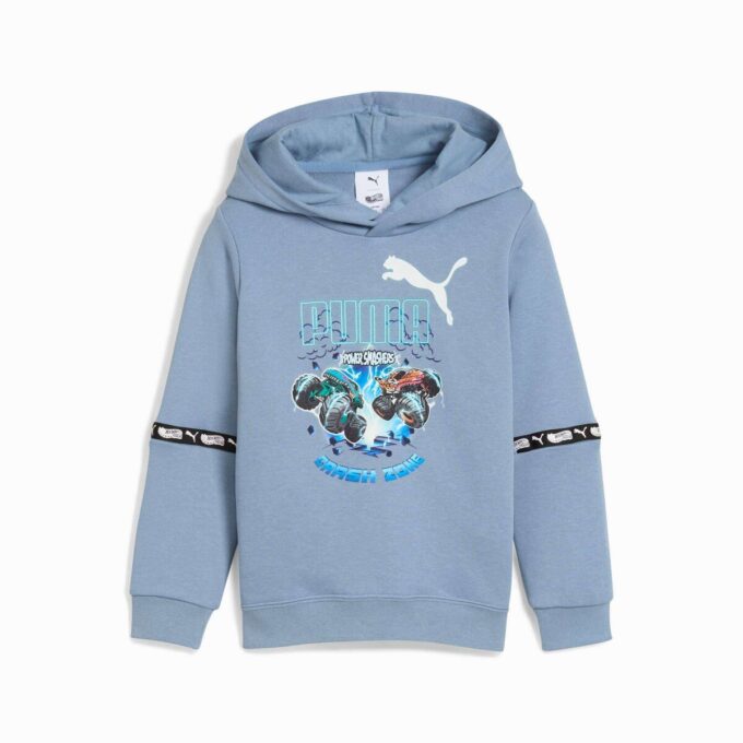 PUMA x HOT WHEELS™ MONSTER TRUCKS Küçük Çocuk Kapüşonlu Sweatshirt PUMA x HOT WHEELS™ MONSTER TRUCKS Küçük Çocuk Kapüşonlu Sweatshirt