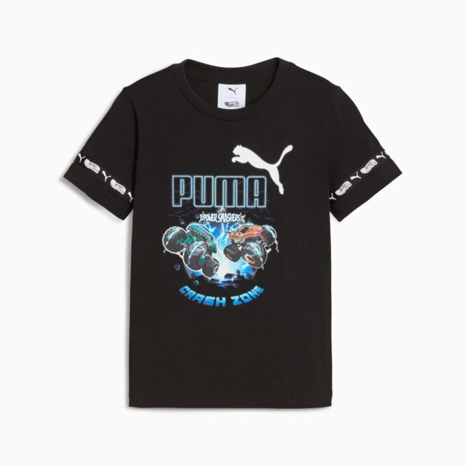 PUMA x HOT WHEELS™ MONSTER TRUCKS Küçük Çocuklar İçin Grafik Tişört PUMA x HOT WHEELS™ MONSTER TRUCKS Küçük Çocuklar İçin Grafik Tişört