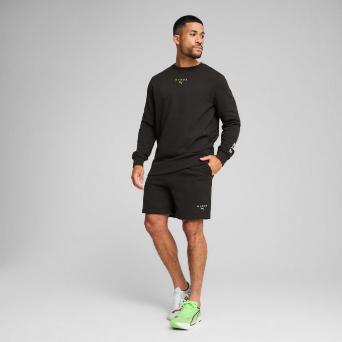 PUMA x HYROX Ağır Sıklet Erkek Mürettebat Sweatshirt