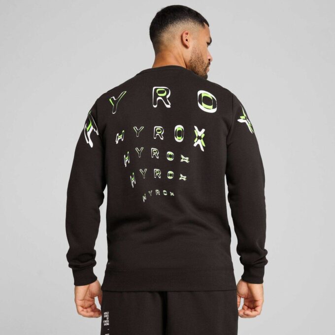 PUMA x HYROX Ağır Sıklet Erkek Mürettebat Sweatshirt