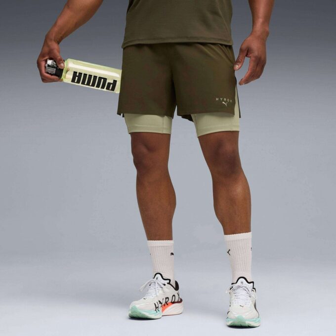 PUMA x HYROX Erkek 2’si 1 Arada Antrenman Şortu PUMA x HYROX Erkek 2’si 1 Arada Antrenman Şortu