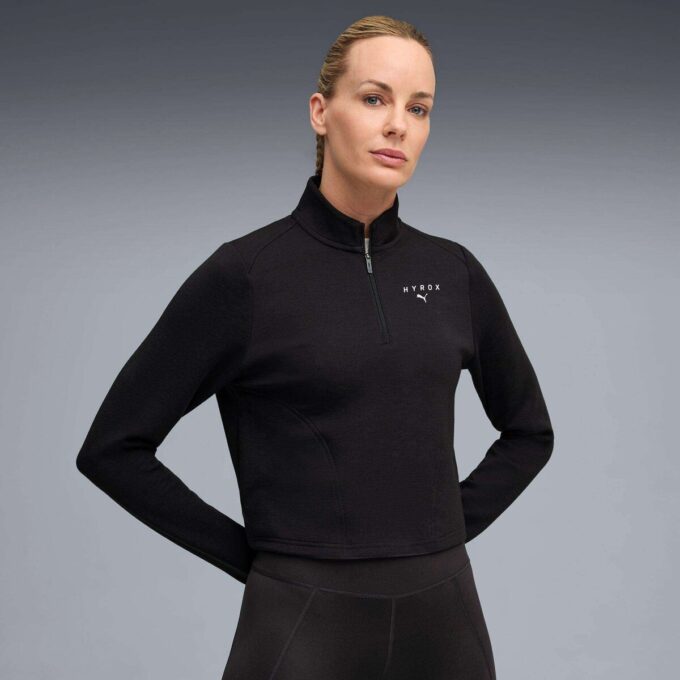 PUMA x HYROX Kadın Çeyrek Fermuarlı Üst PUMA x HYROX Kadın Çeyrek Fermuarlı Üst