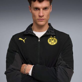 PUMA x KIDSUPER Borussia Dortmund Erkek Çift Taraflı Futbol Rüzgarlığı