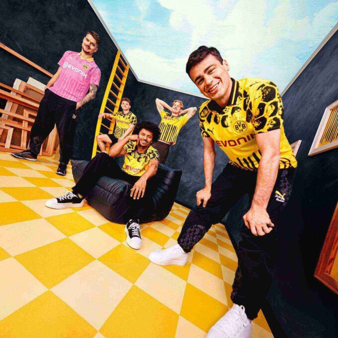 PUMA x KIDSUPER Borussia Dortmund Replica Erkek Futbol Forması