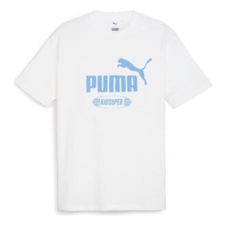 PUMA x KidSuper Grafik Tişört “Beyaz Mavi”