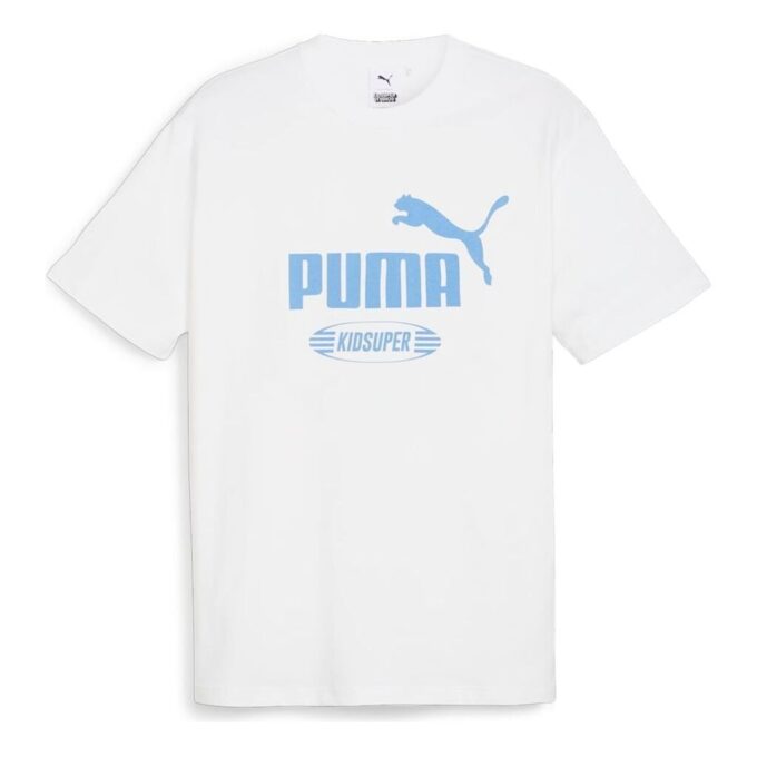 PUMA x KidSuper Grafik Tişört “Beyaz Mavi”