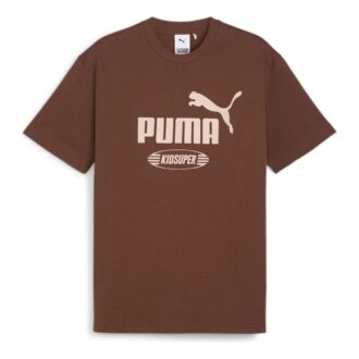 PUMA x KidSuper Grafik Tişört “Kestane Kahverengi”