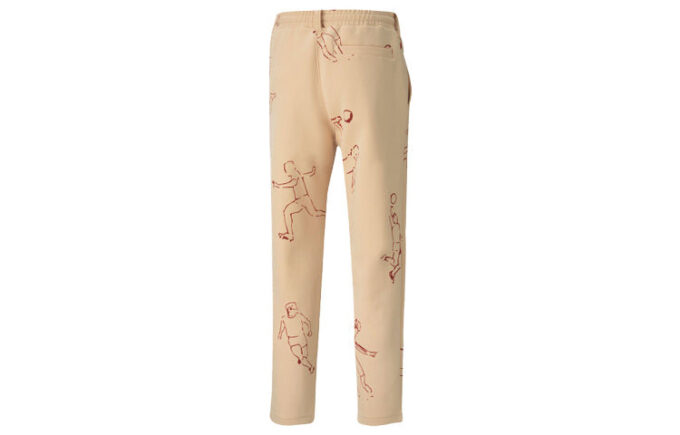 PUMA x KS TAILORED PANTS Örme Uzun Pantolon Şeftali