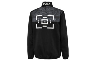 PUMA x Les Benjamins Spor Ceket “Siyah Beyaz Gri”