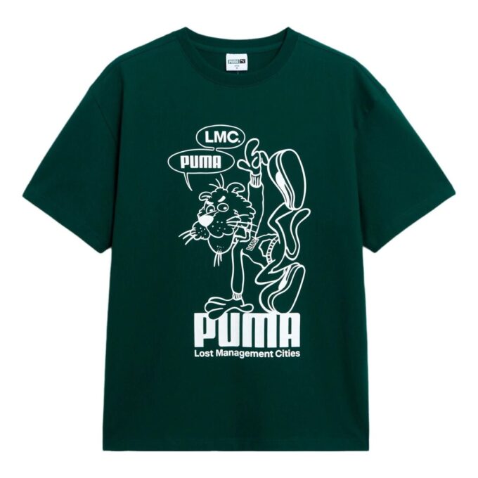PUMA x LMC Grafik Tişört “Varsity Green”