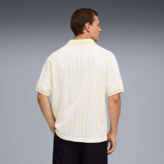 PUMA x MADHAPPY Örgü Polo Tişört PUMA x MADHAPPY Örgü Polo Tişört