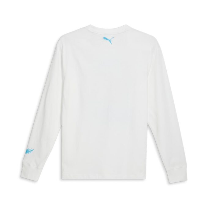 PUMA x MELO Blue Hive Uzun Kollu Basketbol Tişörtü “Beyaz”