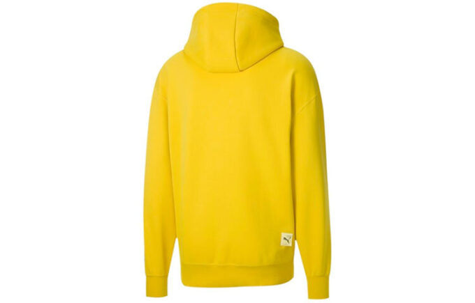 PUMA x Michael Lau Ters Grafikli Kapüşonlu Üst “Sarı”