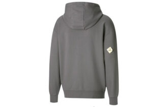 PUMA x Michael Lau Too Big Grafik Kapüşonlu Üst “Gri”