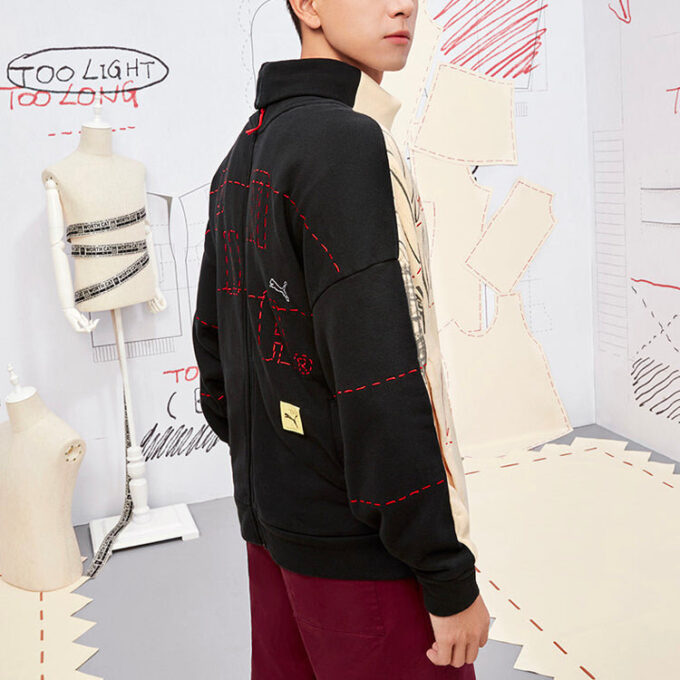 PUMA x Michael Lau Two Face FZ Spor Ceket “Bej”