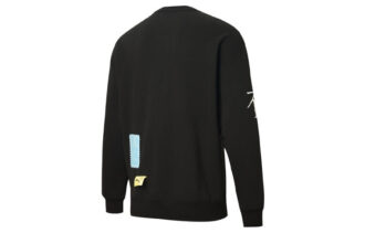 PUMA x Michael Lau Uzun Kollu Yuvarlak Yaka Kazak “Siyah”