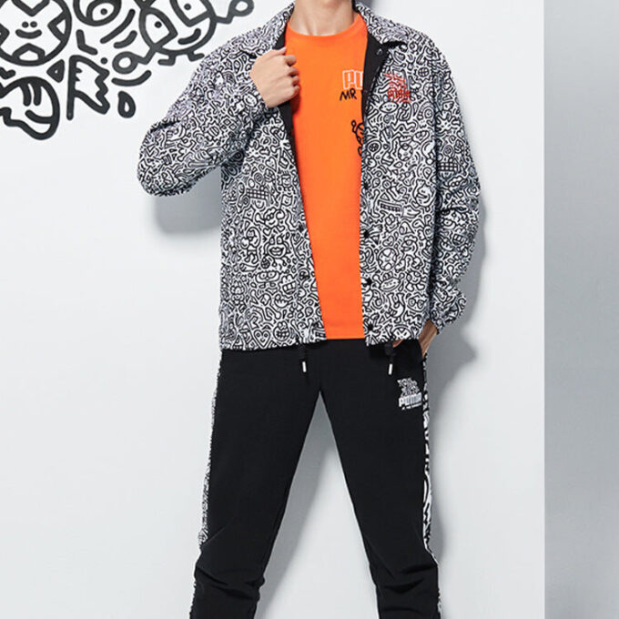 PUMA x Mr Doodle Pantolon “Siyah Beyaz”