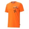 PUMA x Mr Doodle RELAXED TEE Baskılı Kısa Kollu Alev Turuncusu