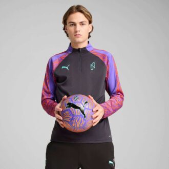 PUMA x NEYMAR Creativity Erkek Çeyrek Fermuarlı Futbol Üstü
