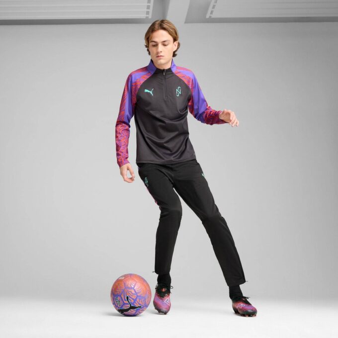 PUMA x NEYMAR Creativity Erkek Çeyrek Fermuarlı Futbol Üstü