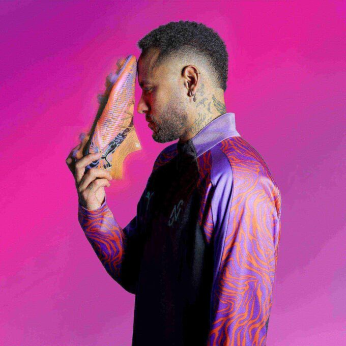 PUMA x NEYMAR Creativity Erkek Çeyrek Fermuarlı Futbol Üstü