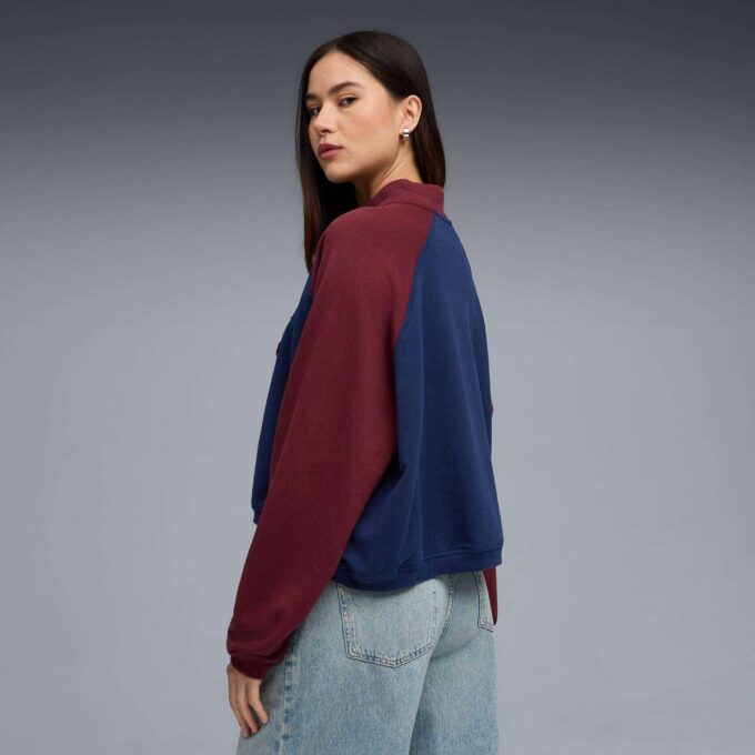 PUMA x NYC Kadın Yuvarlak Yaka Sweatshirt PUMA x NYC Kadın Yuvarlak Yaka Sweatshirt