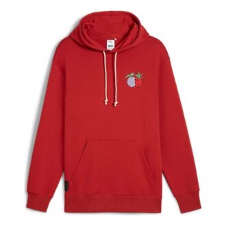 PUMA x ONE PIECE Grafik Kapüşonlu Üst “Kırmızı”