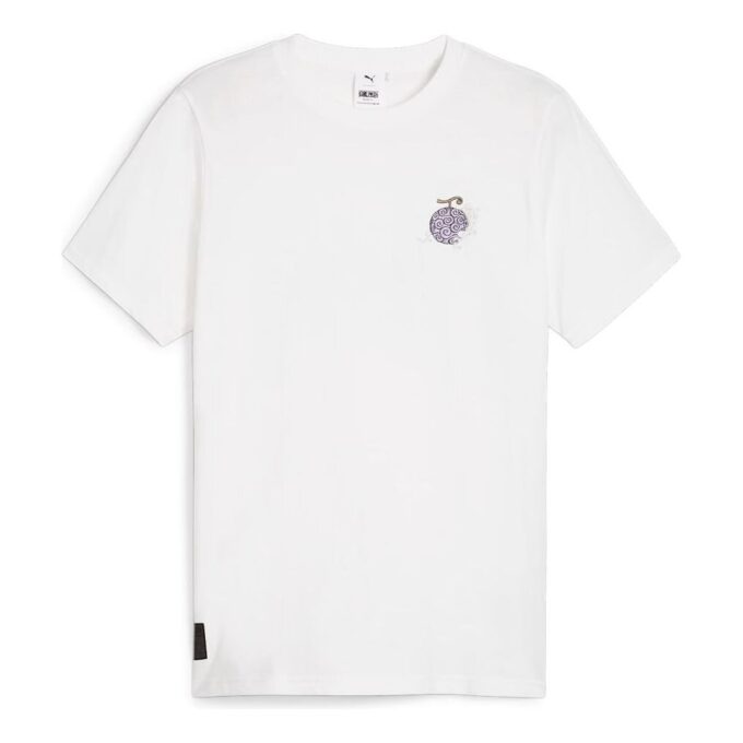 PUMA x ONE PIECE Grafik Tişört “Beyaz”
