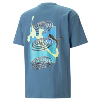 PUMA x P.A.M. Grafik Tişört “Mavi”