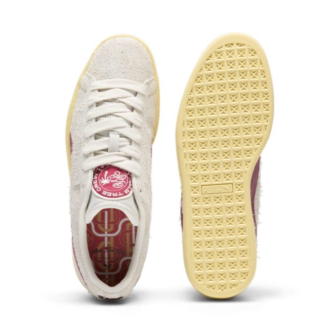PUMA x Palm Tree Crew Süet R “Vapor Grey Club Red”