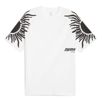 PUMA x PLEASURES Grafik Tişört “Beyaz”