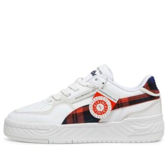PUMA x Porsche Legacy CA Pro “Tartan Formstrip Beyaz Redmazing”