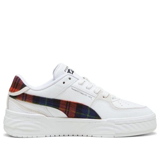PUMA x Porsche Legacy CA Pro “Tartan Formstrip Beyaz Redmazing”