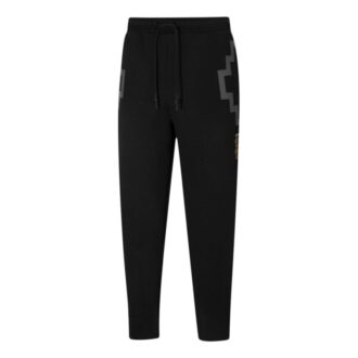 PUMA x PRONOUNCE Unisex 7/8 Pantolon Geometrik Desenli Baskılı Kısa Pantolon Siyah