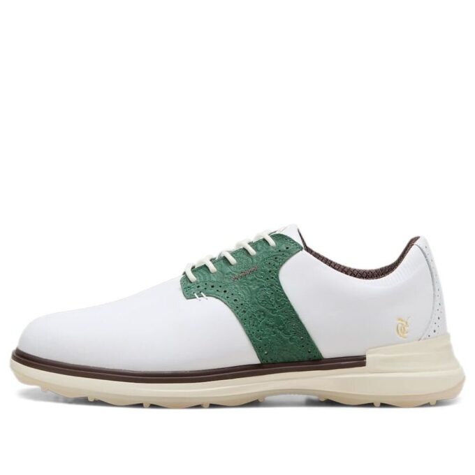 PUMA x Quiet Golf Club Avant “White Deep Forest”