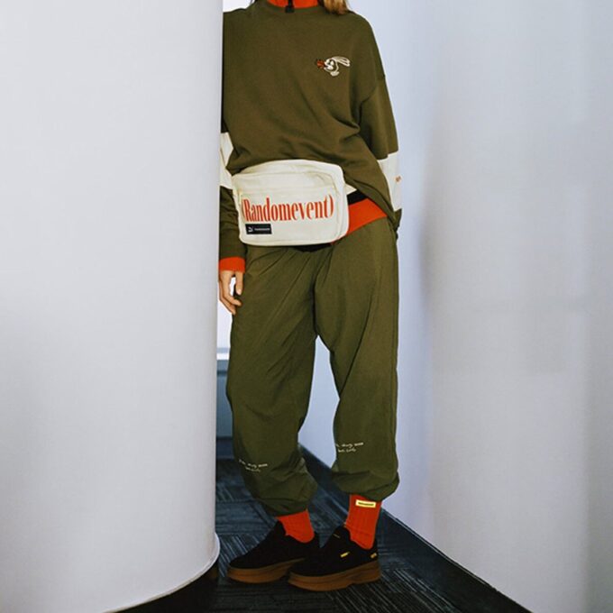 PUMA x Randomevent Dokuma Pantolon “Yeşil”