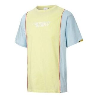 PUMA x Randomevent Tişört “Sarı Mavi Beyaz”