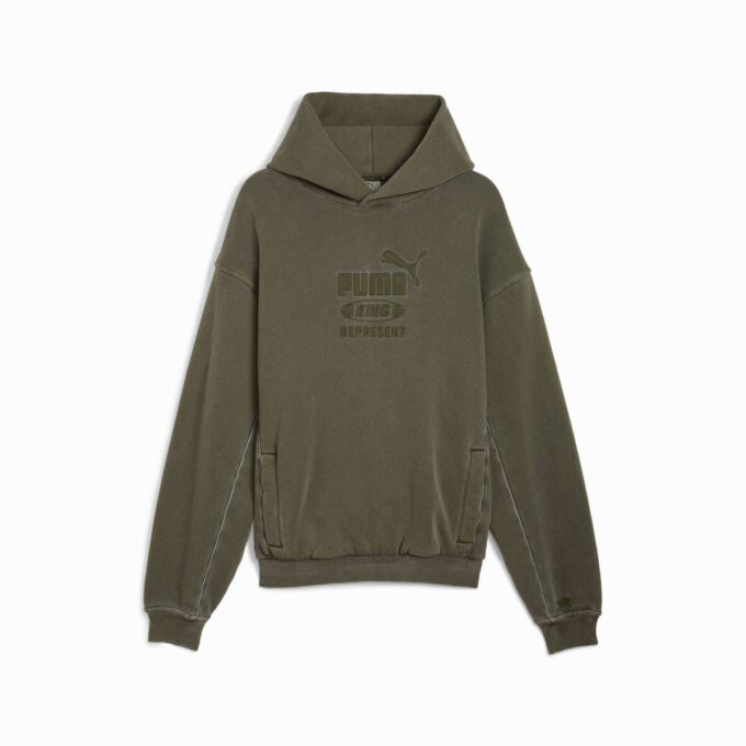 PUMA x REPRESENT Erkek Büyük Boy Kapüşonlu Üst PUMA x REPRESENT Erkek Büyük Boy Kapüşonlu Üst