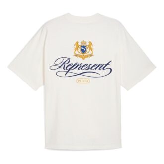 PUMA x REPRESENT Grafik Tişört “Beyaz”