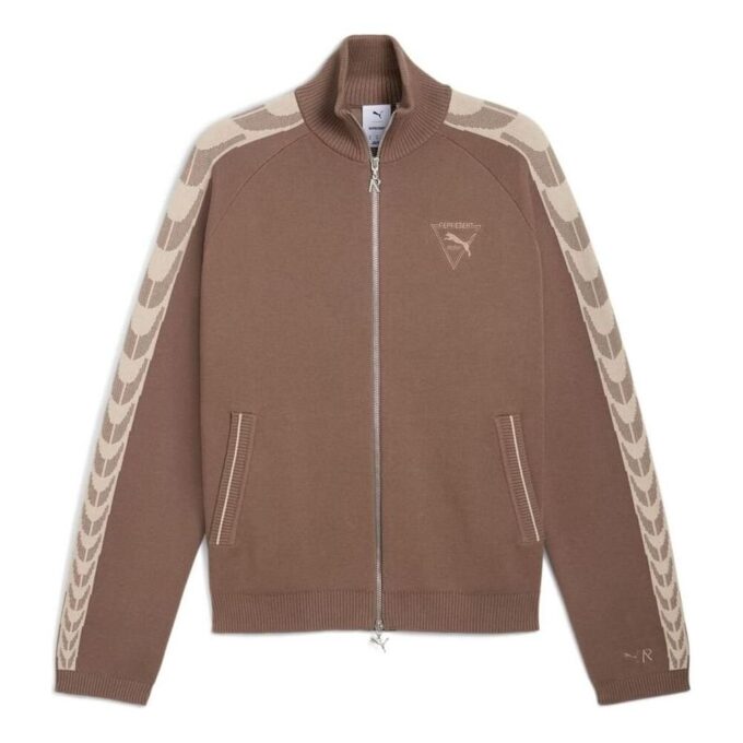 PUMA x REPRESENT T7 Logolu Hırka “Kahverengi”