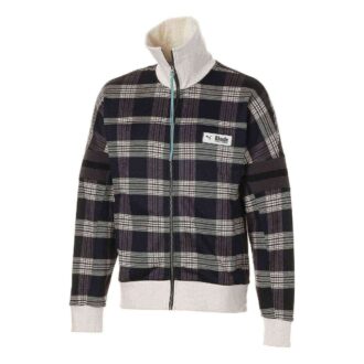 PUMA x Rhude XTG AOP TRA Multi SP WUP Örgü Ceket “Beyaz Kahverengi”