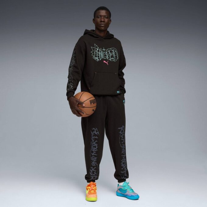 PUMA x RICK AND MORTY Erkek Basketbol Eşofman Altı