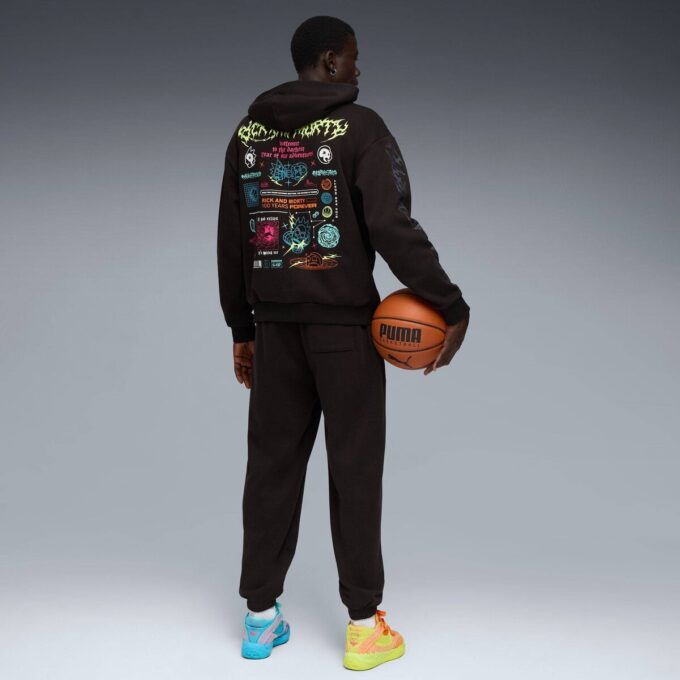 PUMA x RICK AND MORTY Erkek Kapüşonlu Üst