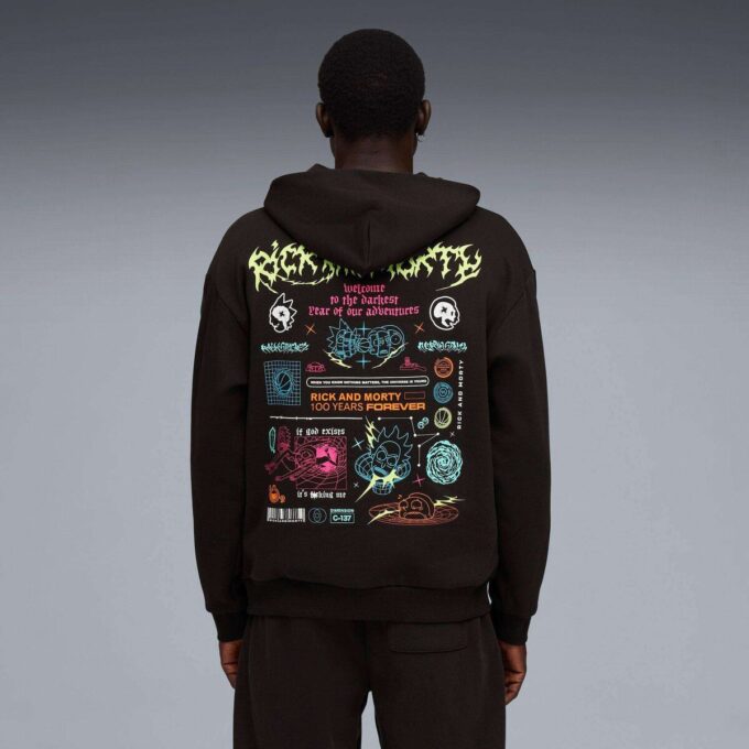 PUMA x RICK AND MORTY Erkek Kapüşonlu Üst