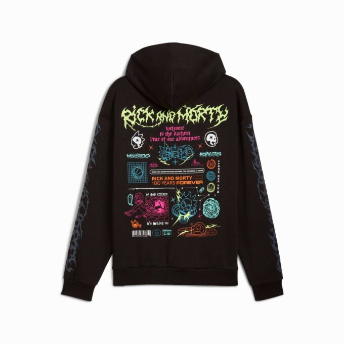 PUMA x RICK AND MORTY Erkek Kapüşonlu Üst