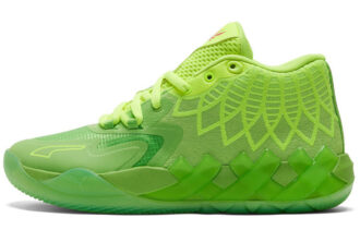 PUMA x Rick and Morty MB.01 LaMelo Topu “Kırmızı Yeşil”